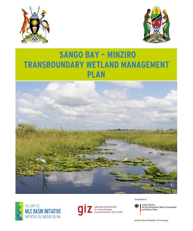 Cover Sango Bay Wetland Mangement Plan