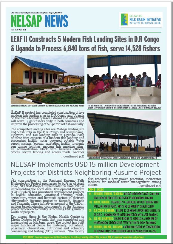 Cover NELSAP News April 2020