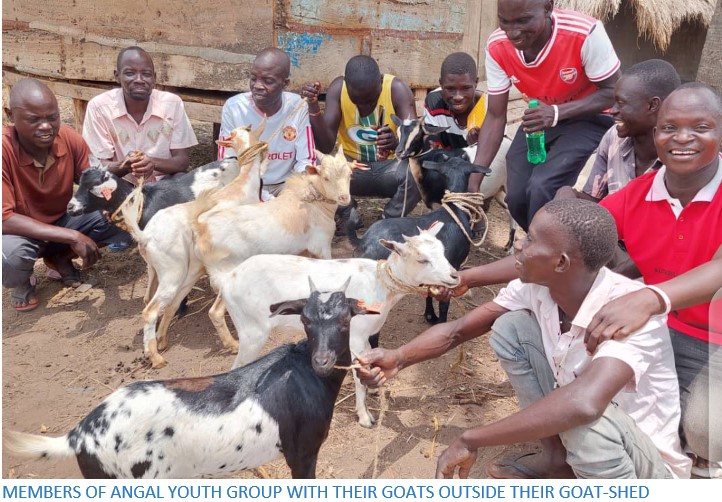 Angal Youth Group Goat Rearing